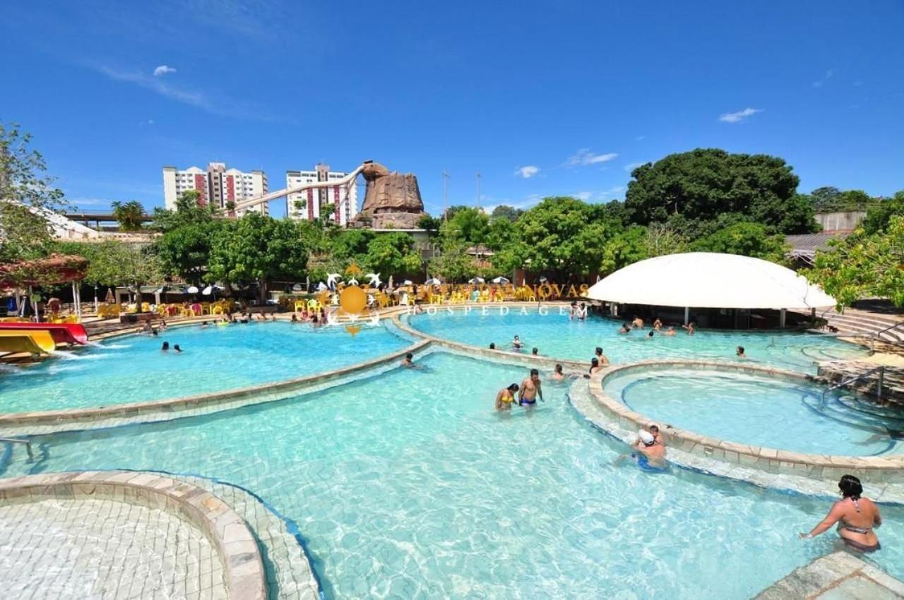 Piazza Diroma Com Acesso Ao Acqua Park Em Caldas Novas Exterior foto